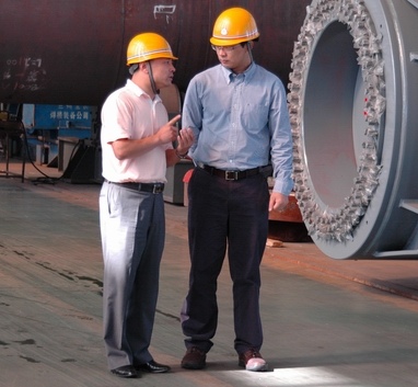 美国埃克森、美孚公司到公司考察(图1)