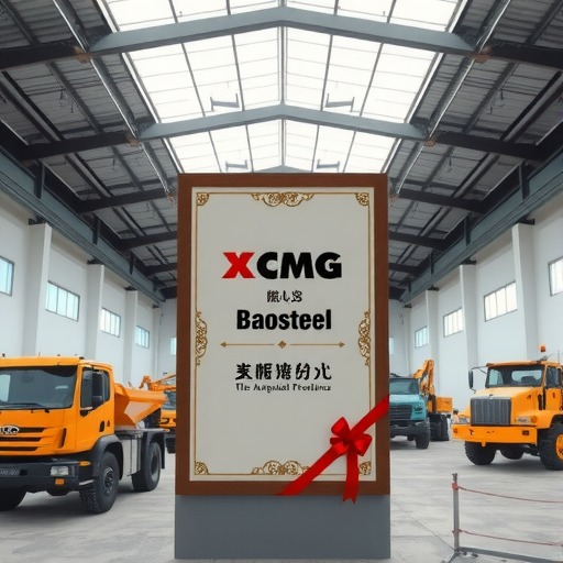 徐工机械与宝钢战略合作推动高端制造创新融合-三星领航机械有限公司(图1)