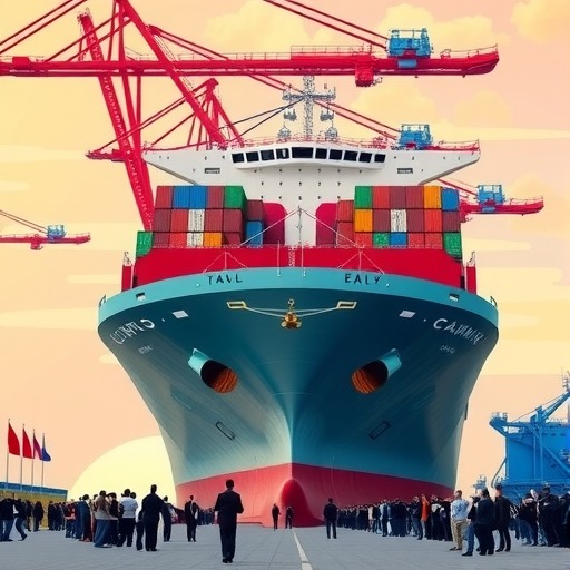 全球最大装箱量集装箱船绿色环保高效节能设计揭秘-三星领航机械有限公司(图1)