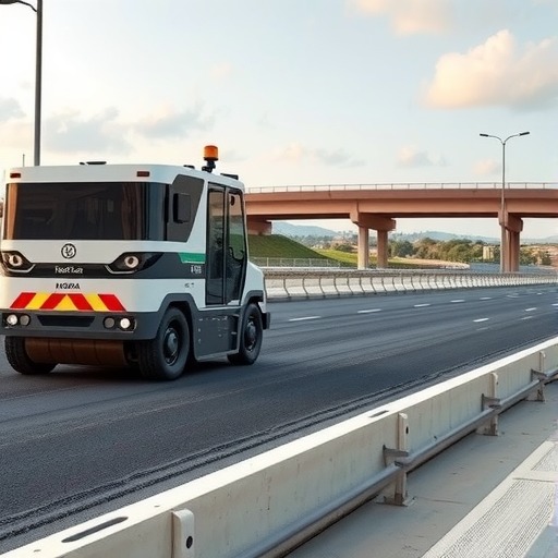 无人驾驶智能压路机助力高速公路养护升级-三星领航机械有限公司(图1)