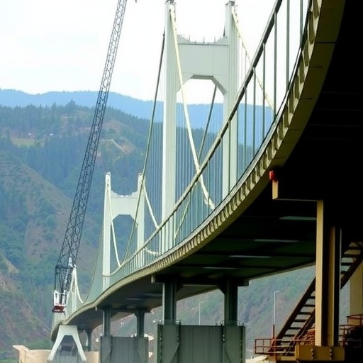 福建龙岩纵坡双幅转体桥成功转体 助力区域交通升级-三星领航机械有限公司(图1)