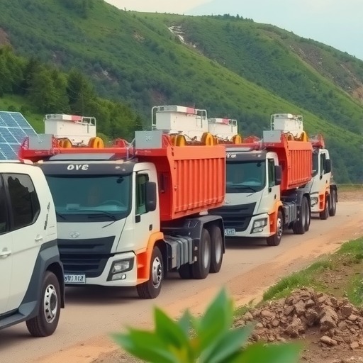 纯电动矿用宽体车推动矿山生产高效升级-三星领航机械有限公司(图2)