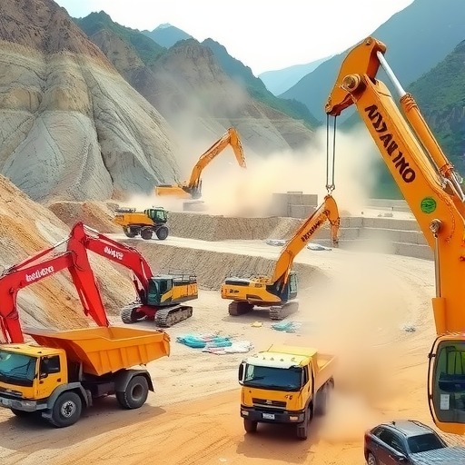 湖南邵阳EPC+O砂石项目启动 建绿色建材与智慧矿山-三星领航机械有限公司(图1)