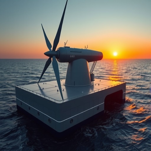 徐工完成全球首个漂浮式风渔融合项目――“国能共享号”风机组装工作(图1)