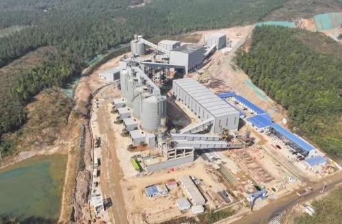 安徽全椒砂石项目首次对外发运成品骨料(图1)