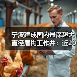 宁波建成国内最深超大直径盾构工作井:近20层楼高(图2) 宁波建成国内最深超大直径盾构工作井:近20层楼高(图2)
