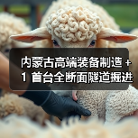 内蒙古高端装备制造＋1 首台全断面隧道掘进机下线（图1）