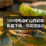 105吨电动矿山自卸车批量下线,节能效益达新高(图4) 105吨电动矿山自卸车批量下线,节能效益达新高(图4)