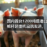国内首台1200吨级港口桅杆起重机启航发运,赋能海上风电建设(图3) 国内首台1200吨级港口桅杆起重机启航发运,赋能海上风电建设(图3)