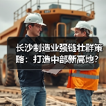 长沙制造业强链壮群策略:打造中部新高地?(图4) 长沙制造业强链壮群策略:打造中部新高地?(图4)
