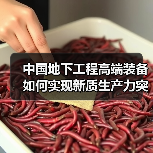 中国地下工程高端装备如何实现新质生产力突破?(图1) 中国地下工程高端装备如何实现新质生产力突破?(图1)
