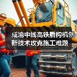 成渝中线高铁盾构机创新技术攻克施工难题(图1) 成渝中线高铁盾构机创新技术攻克施工难题(图1)