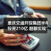 重庆交通开投集团半年投资210亿 超额实现 重庆交通开投集团半年投资210亿 超额实现