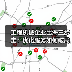 工程机械企业出海三步走:优化服务如何破局?(图4) 工程机械企业出海三步走:优化服务如何破局?(图4)