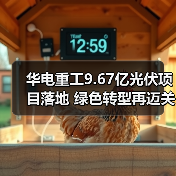华电重工9.67亿光伏项目落地 绿色转型再迈关键一步(图2) 华电重工9.67亿光伏项目落地 绿色转型再迈关键一步(图2)