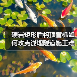 硬岩矩形盾构顶管机如何攻克浅埋隧道施工难题?(图1) 硬岩矩形盾构顶管机如何攻克浅埋隧道施工难题?(图1)