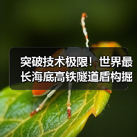 突破技术极限!世界最长海底高铁隧道盾构掘进创奇迹(图1) 突破技术极限!世界最长海底高铁隧道盾构掘进创奇迹(图1)
