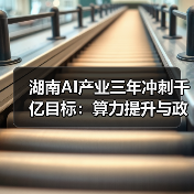 湖南AI产业三年冲刺千亿目标：算力提升与政策支持解析（图2）