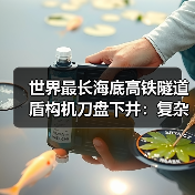 世界最长海底高铁隧道盾构机刀盘下井:复杂地层挑战突破(图3) 世界最长海底高铁隧道盾构机刀盘下井:复杂地层挑战突破(图3)