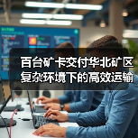 百台矿卡交付华北矿区 复杂环境下的高效运输保障(图3) 百台矿卡交付华北矿区 复杂环境下的高效运输保障(图3)
