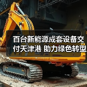 百台新能源成套设备交付天津港 助力绿色转型提速(图2) 百台新能源成套设备交付天津港 助力绿色转型提速(图2)