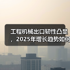 工程机械出口韧性凸显,2025年增长趋势如何?(图4) 工程机械出口韧性凸显,2025年增长趋势如何?(图4)