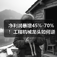 净利润暴增45%-70%!工程机械龙头如何逆势突围?(图2) 净利润暴增45%-70%!工程机械龙头如何逆势突围?(图2)