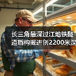 长三角最深过江地铁隧道盾构掘进创2200米深度记录（图2）