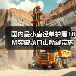 国内最小直径单护盾TBM突破龙门山断裂带施工难题(图3) 国内最小直径单护盾TBM突破龙门山断裂带施工难题(图3)