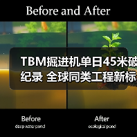 TBM掘进机单日45米破纪录 全球同类工程新标杆(图4) TBM掘进机单日45米破纪录 全球同类工程新标杆(图4)