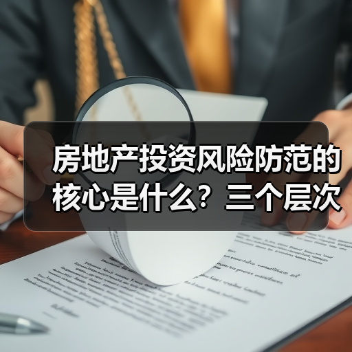 房地产投资风险防范的核心是什么?三个层次构建安全边际(图3) 房地产投资风险防范的核心是什么?三个层次构建安全边际(图3)