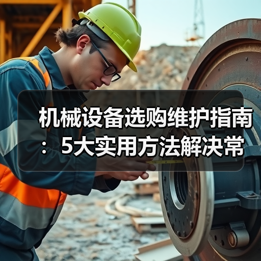 机械设备选购维护指南:5大实用方法解决常见问题-吉诚机械网(图3) 机械设备选购维护指南:5大实用方法解决常见问题-吉诚机械网(图3)