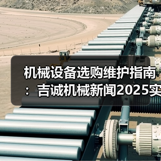 机械设备选购维护指南：吉诚机械新闻2025实用解析（图2）