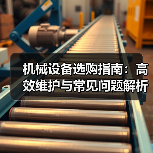 机械设备选购指南:高效维护与常见问题解析2026(图3) 机械设备选购指南:高效维护与常见问题解析2026(图3)