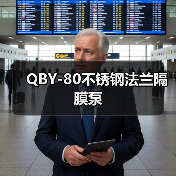 QBY-80不锈钢法兰隔膜泵(图3) QBY-80不锈钢法兰隔膜泵(图3)