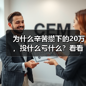为什么辛苦攒下的20万,投什么亏什么?看看老周的理财账户就知道了(图2) 为什么辛苦攒下的20万,投什么亏什么?看看老周的理财账户就知道了(图2)