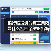 银行股投资的真正风险是什么?四个维度拆解其脆弱性(图1) 银行股投资的真正风险是什么?四个维度拆解其脆弱性(图1)