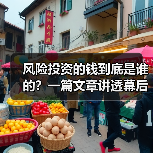 风险投资的钱到底是谁的?一篇文章讲透幕后玩家(图2) 风险投资的钱到底是谁的?一篇文章讲透幕后玩家(图2)