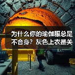 为什么你的瑜伽服总是不合身?灰色上衣是关键(图1) 为什么你的瑜伽服总是不合身?灰色上衣是关键(图1)