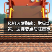 风机选型指南：常见场景、选择要点与注意事项 - 诺云风机技术