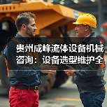 贵州成峰流体设备机械咨询：设备选型维护全流程指南（图1）