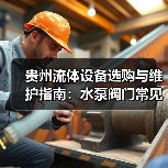 贵州流体设备选购与维护指南:水泵阀门常见问题解析(图1) 贵州流体设备选购与维护指南:水泵阀门常见问题解析