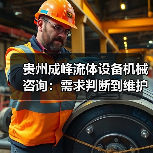 贵州成峰流体设备机械咨询:需求判断到维护的实用经验(图1) 贵州成峰流体设备机械咨询:需求判断到维护的实用经验(图1)